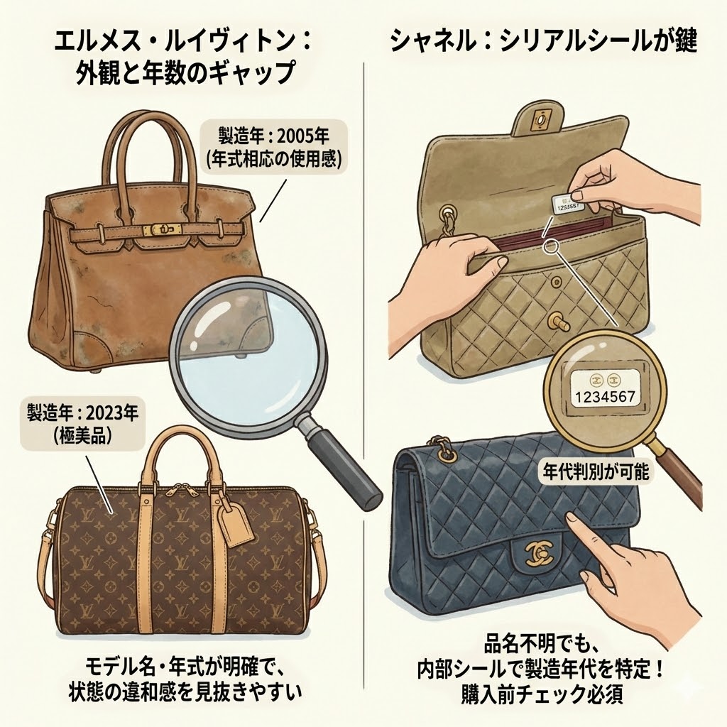 【保存版】中古エルメス・シャネル・ヴィトンはこう選べ!プロが教えるレザーの真価評価 ブランドごとの見極め