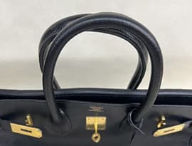 エルメスバーキンハンドル制作交換事例アフター