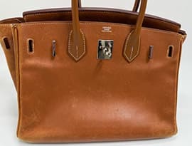 エルメスバーキン修理事例ビフォー