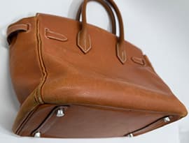 バーキン角擦れ修理事例ビフォー