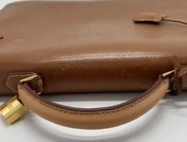 エルメスケリーデペッシュハンドル制作交換事例ビフォー