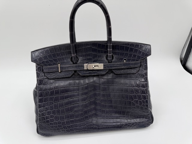 エルメスバッグ修理 バーキン・ニロティカス バッグの形崩れ修理 ビフォー