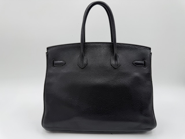 エルメス バッグ修理　バーキンの凹み・型崩れ修理　アフター①