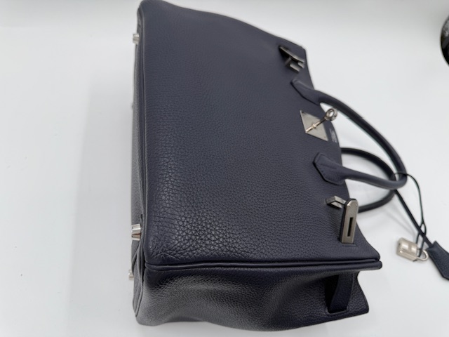 エルメス バッグ修理 バーキンの角擦れと型崩れ アフター⑤