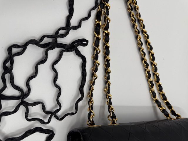 シャネル バッグ修理 チェーンショルダー交換