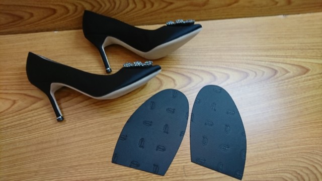 靴修理福井　ハーフソール事例