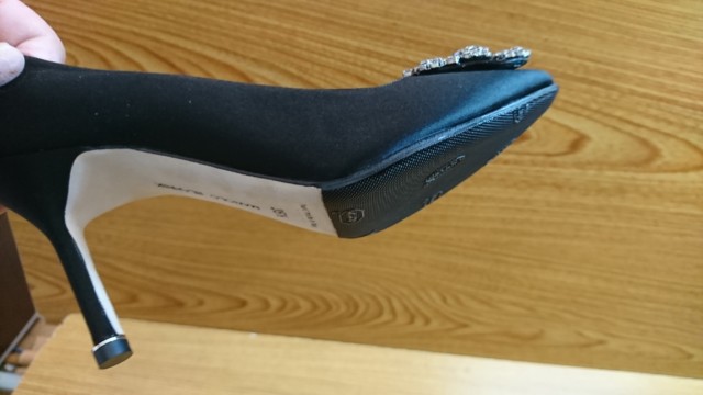 靴修理福井　ハーフソール　アフター