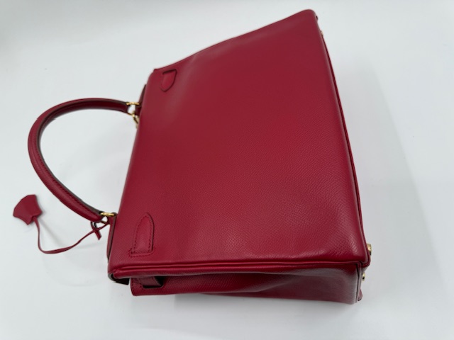 エルメス バッグ修理 ケリーの型崩れと擦り傷と色褪せのケア　アフター②