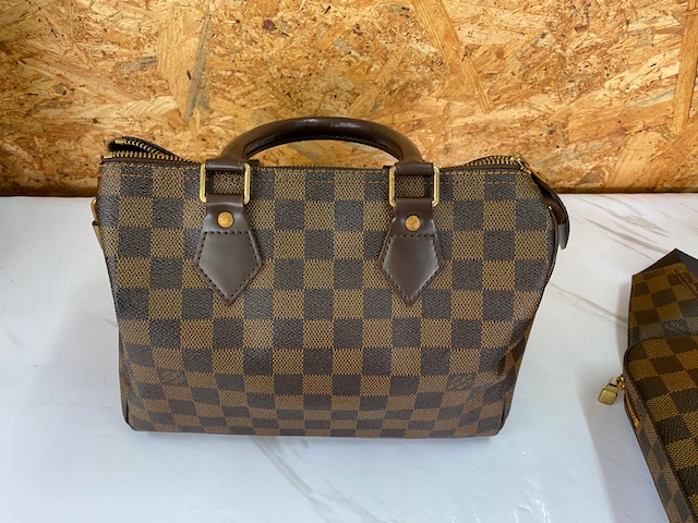 ルイヴィトン ダミエの変色 修理事例 アフター