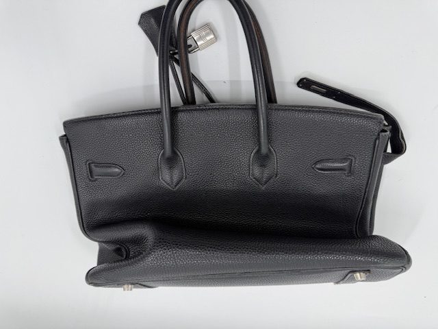 エルメスバーキンが潰れてしまった型崩れの修理事例 ビフォー